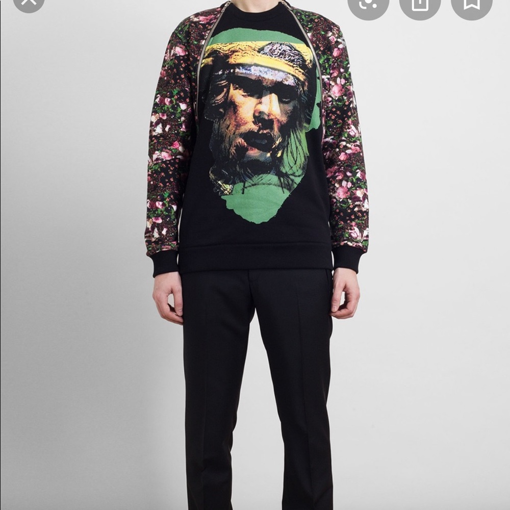 Givenchy floral Minotaur sweatshirt TYGA